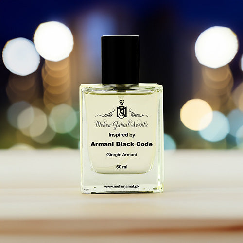 Armani Black Code Meher Jamal Scents